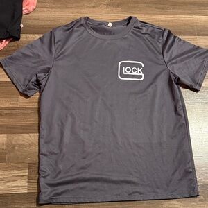 Glock Gray Men's T-Shirt size medium